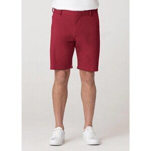 Swet Tailor EveryDay Chino Short in Red Wine  Mens Size 28 every day NWT